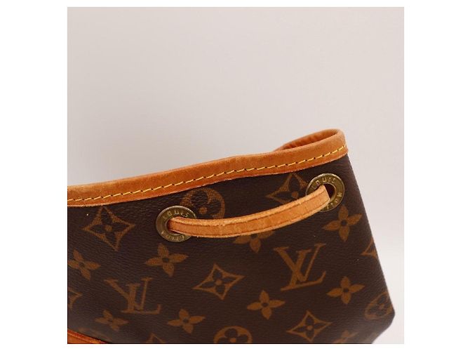 Louis Vuitton Monogram Noé Bolsa Saco Marrom Monograma - vista 7