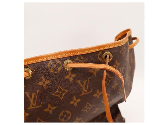 Louis Vuitton Monogram Noé Bolsa Saco Marrom Monograma - vista 8