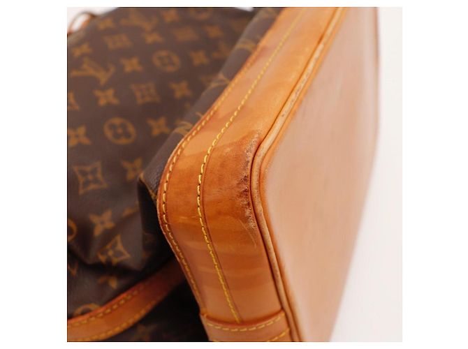 Louis Vuitton Monogram Noé Bolsa Saco Marrom Monograma - vista 9