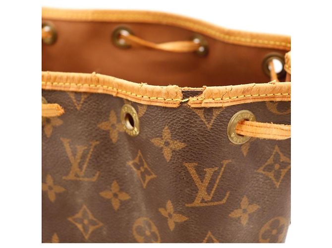Sac seau Louis Vuitton Monogram Noe Marron Monogramme - vue 6