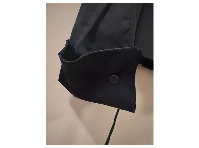 Philosophy di Alberta Ferretti Camisa em seda e algodão Preto Azul - vista 4