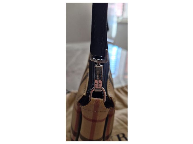 Bolso de hombro Burberry Nova Check Castaño Beige - vista 5