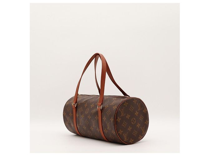 Bolso Louis Vuitton Monogram Papillon 30 Castaño Monograma - vista 2