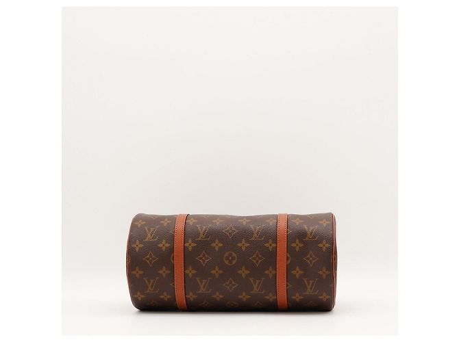 Bolso Louis Vuitton Monogram Papillon 30 Castaño Monograma - vista 5
