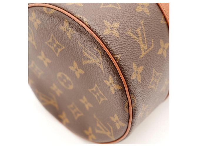 Bolso Louis Vuitton Monogram Papillon 30 Castaño Monograma - vista 9