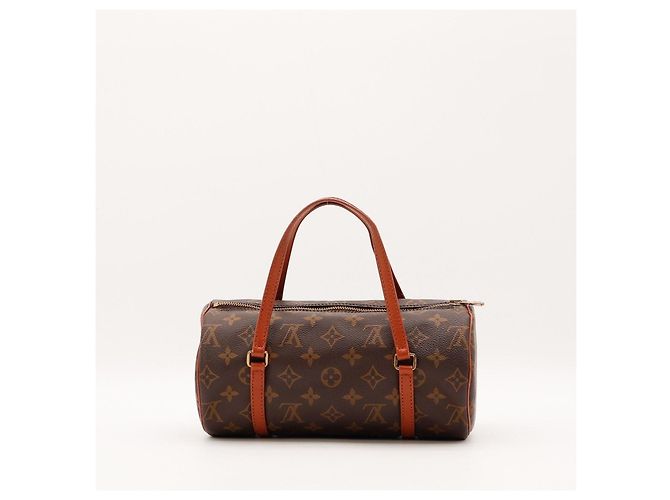 Bolso Louis Vuitton Papillon Monogram Canvas Castaño Monograma - vista 3