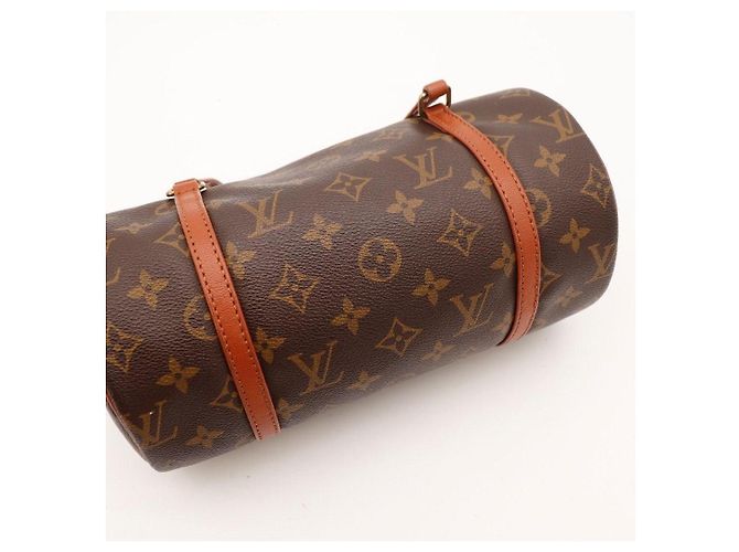 Bolso Louis Vuitton Papillon Monogram Canvas Castaño Monograma - vista 6