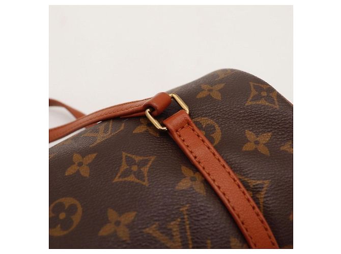 Bolso Louis Vuitton Papillon Monogram Canvas Castaño Monograma - vista 7