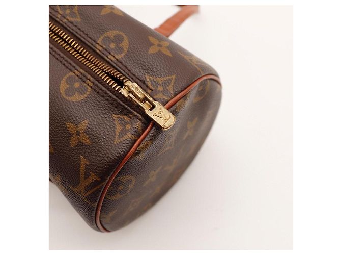 Bolso Louis Vuitton Papillon Monogram Canvas Castaño Monograma - vista 8