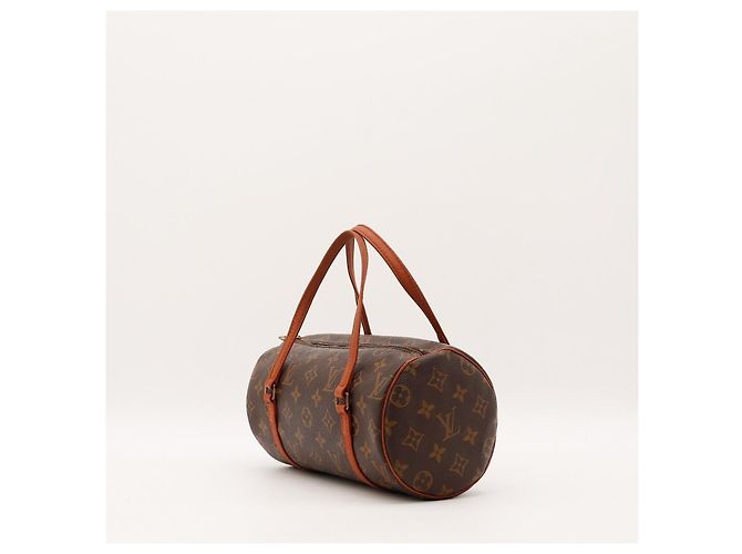 Bolso Louis Vuitton Monogram Papillon 30 Castaño Monograma - vista 2