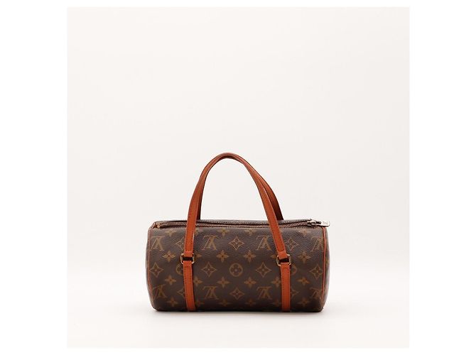 Bolso Louis Vuitton Monogram Papillon 30 Castaño Monograma - vista 3
