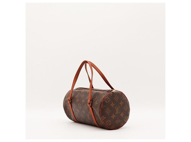 Bolso Louis Vuitton Monogram Papillon 30 Castaño Monograma - vista 4