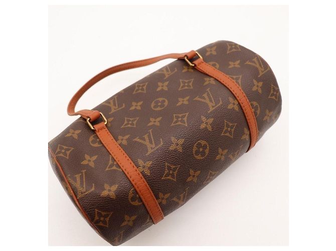 Bolso Louis Vuitton Monogram Papillon 30 Castaño Monograma - vista 6