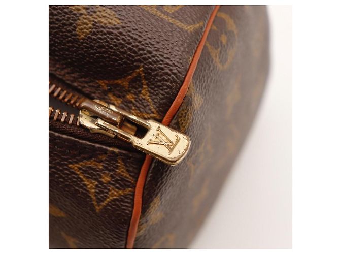 Bolso Louis Vuitton Monogram Papillon 30 Castaño Monograma - vista 9