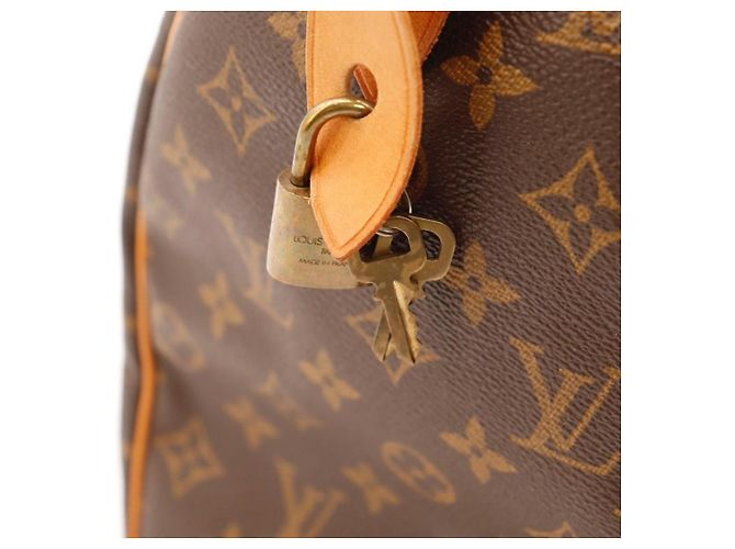 Louis Vuitton Speedy 30 Monogram Canvas Marron Monogramme - vue 10