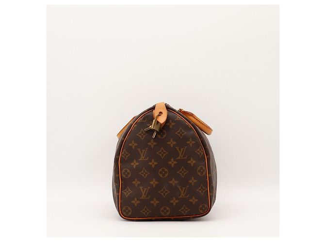 Louis Vuitton Speedy 30 Monogram Canvas Marron Monogramme - vue 3
