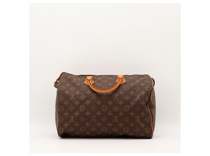 Louis Vuitton Speedy 30 Monogram Canvas Marron Monogramme - vue 4