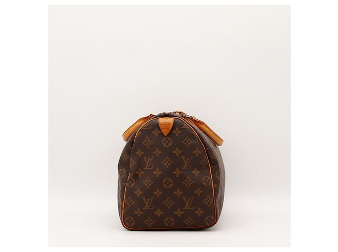 Louis Vuitton Speedy 30 Monogram Canvas Marron Monogramme - vue 5