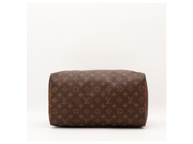 Louis Vuitton Speedy 30 Monogram Canvas Marron Monogramme - vue 6
