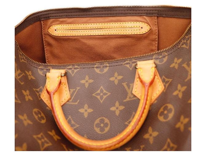 Louis Vuitton Speedy 30 Monogram Canvas Marron Monogramme - vue 7