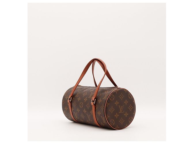 Bolso Louis Vuitton Monogram Papillon 30 Castaño - vista 2