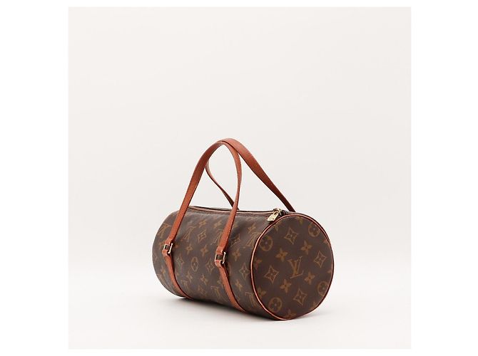 Bolso Louis Vuitton Monogram Papillon 30 Castaño - vista 4