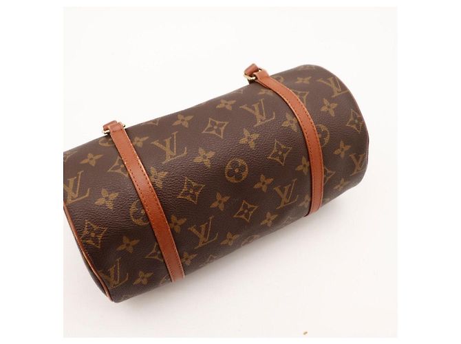 Bolso Louis Vuitton Monogram Papillon 30 Castaño - vista 7