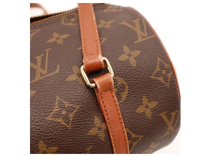 Bolso Louis Vuitton Monogram Papillon 30 Castaño - vista 8