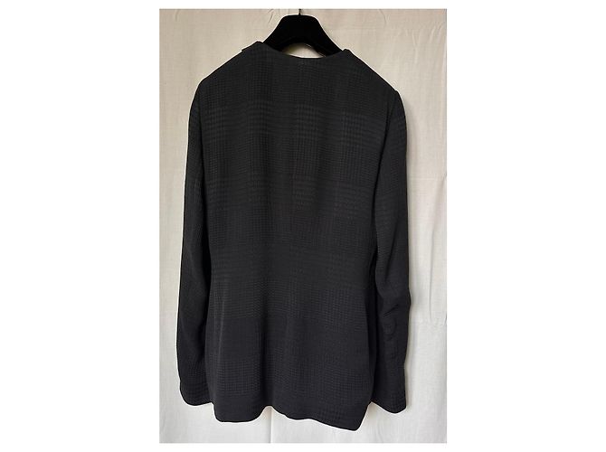 Conjunto de Casaco e Calças Giorgio Armani Preto - vista 3