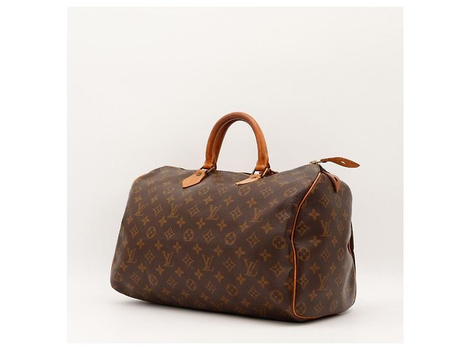 Louis Vuitton Speedy 30 Borsa Monogram Canvas Marrone - vista 2