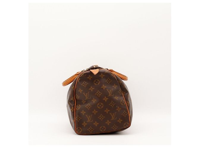 Louis Vuitton Speedy 30 Borsa Monogram Canvas Marrone - vista 5