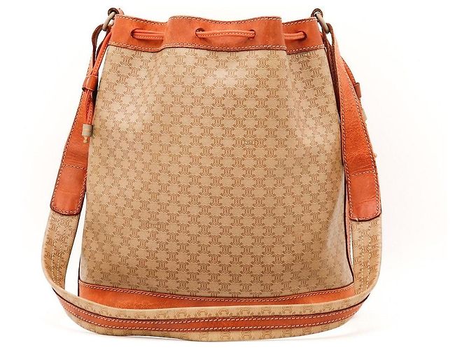 Céline Celine Macadam Bucket Bag Braun - Ansicht 3