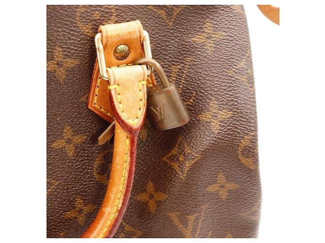 Louis Vuitton Speedy 30 Monogram Canvas Marrone Monogramma - vista 10