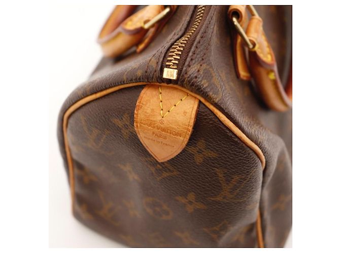 Louis Vuitton Speedy 30 Monogram Canvas Marrone Monogramma - vista 11