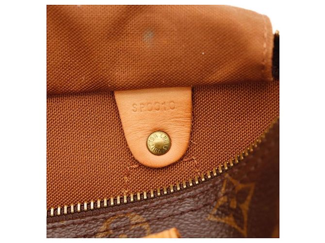 Louis Vuitton Speedy 30 Monogram Canvas Marrone Monogramma - vista 8