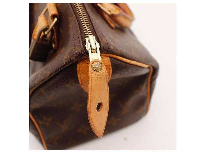 Louis Vuitton Speedy 30 Monogram Canvas Marrone Monogramma - vista 9