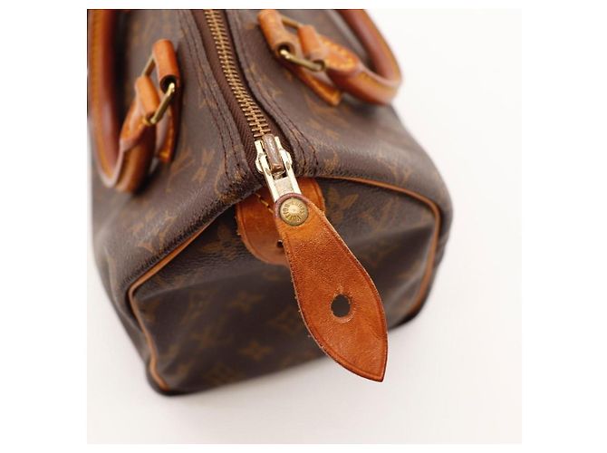 Louis Vuitton Speedy 30 Monogram Canvas Marrone Monogramma - vista 10
