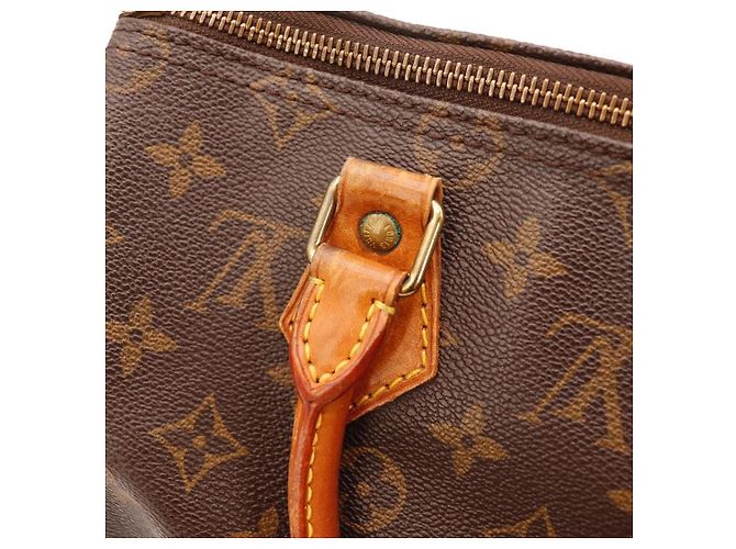 Louis Vuitton Speedy 30 Monogram Canvas Marrone Monogramma - vista 13