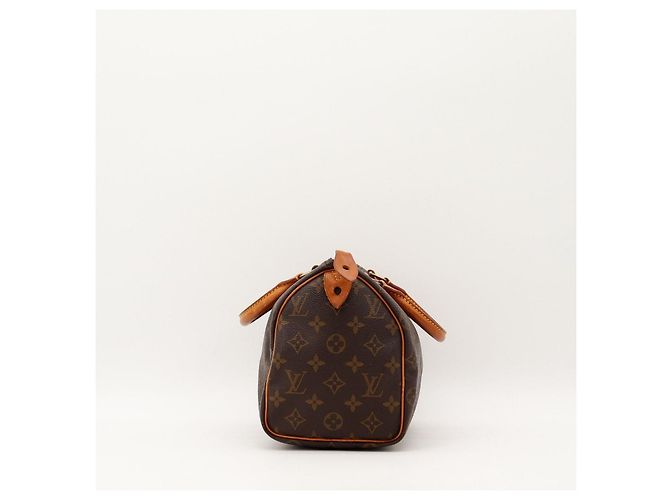 Louis Vuitton Speedy 30 Monogram Canvas Marrone Monogramma - vista 3