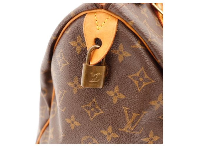 Mala Louis Vuitton Speedy 30 Monogram Canvas Marrom - vista 10