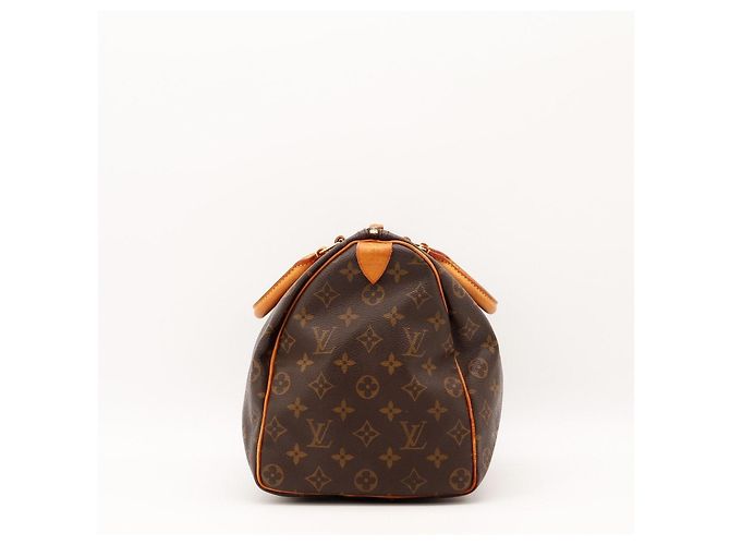 Mala Louis Vuitton Speedy 30 Monogram Canvas Marrom - vista 5