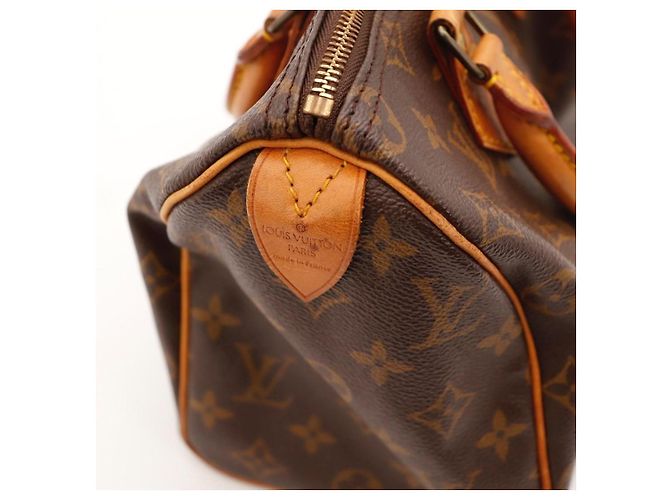 Louis Vuitton Speedy 30 Monogram Canvas Marrone - vista 11