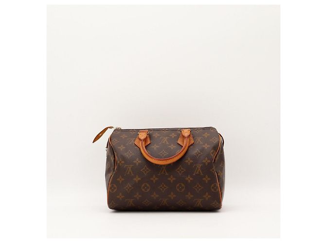 Louis Vuitton Speedy 30 Monogram Canvas Marrone - vista 4