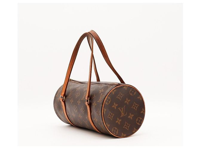 Louis Vuitton Papillon 30 Bolso de mano Monogram Canvas Castaño Monograma - vista 2