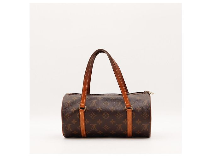 Louis Vuitton Papillon 30 Bolso de mano Monogram Canvas Castaño Monograma - vista 3