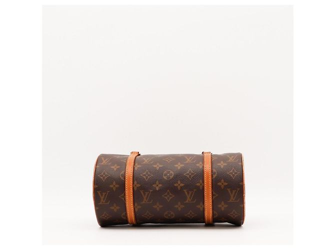 Louis Vuitton Papillon 30 Bolso de mano Monogram Canvas Castaño Monograma - vista 5