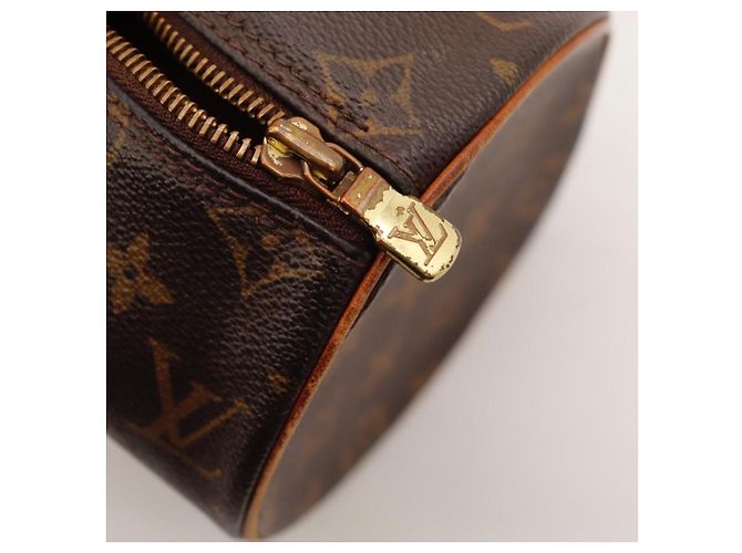Louis Vuitton Papillon 30 Bolso de mano Monogram Canvas Castaño Monograma - vista 8