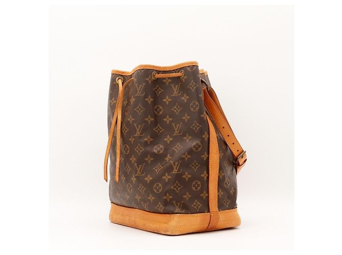 Louis Vuitton Bolso Bucket Monogram Noé Castaño - vista 2