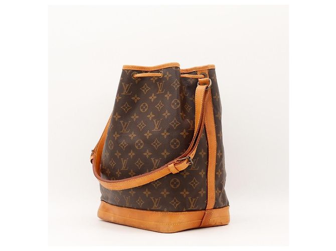Louis Vuitton Bolso Bucket Monogram Noé Castaño - vista 4