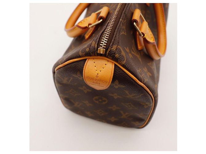Bolsa Louis Vuitton Speedy 30 Monogram Canvas Marrom Monograma - vista 10